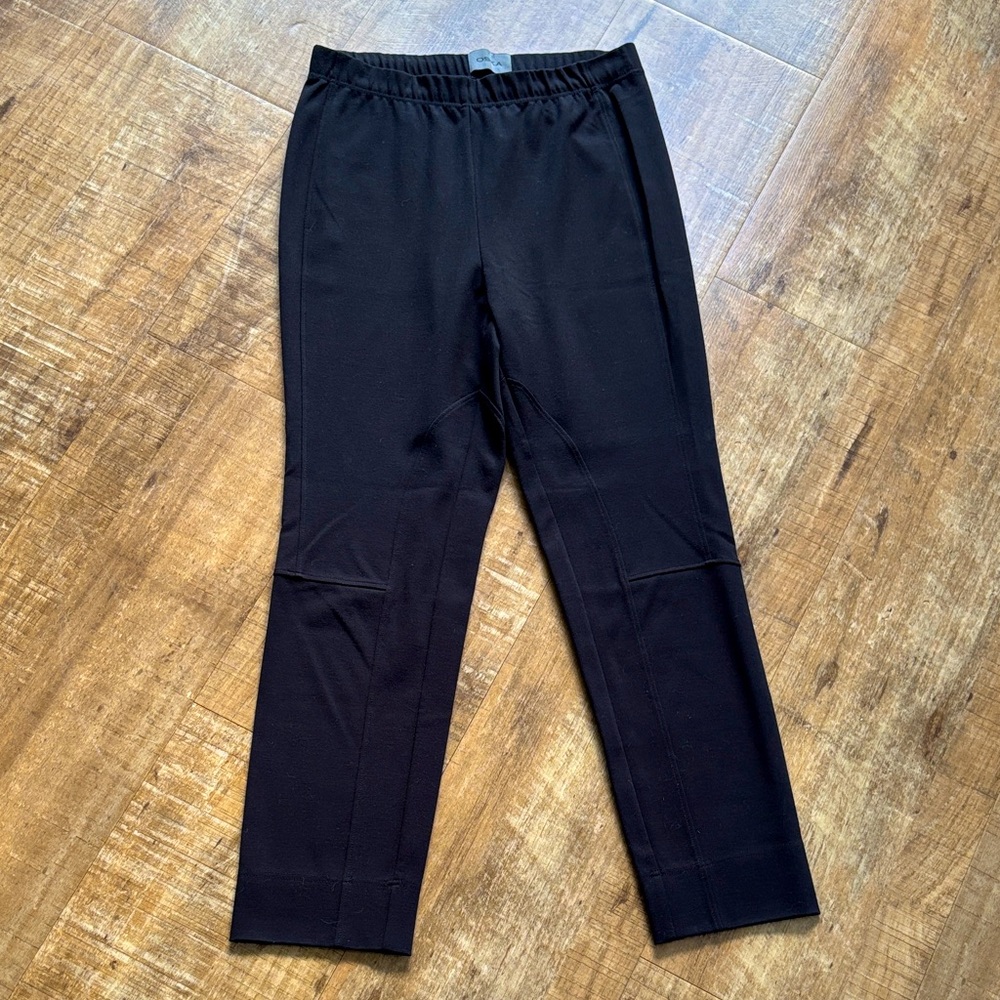 OSKA Pull-On Stretch Trousers in Black